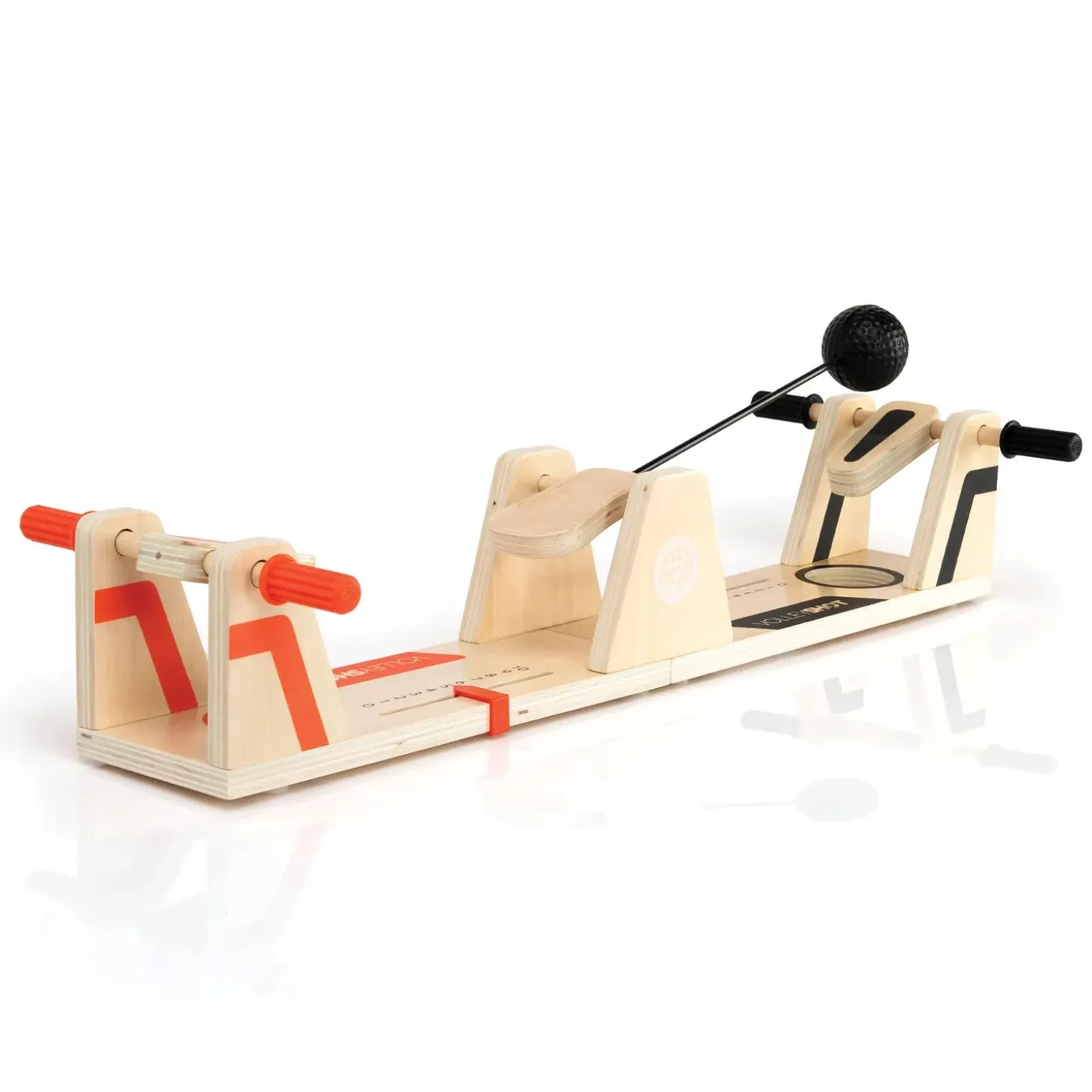 VolleyShot – Wooden 2-Player Tabletop Skill Game