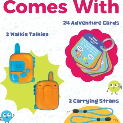 Walkie Talk-Along Scavenger Hunt & Adventure Set
