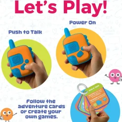 Walkie Talk-Along Scavenger Hunt & Adventure Set