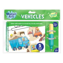 Water Art Book: Vehicles