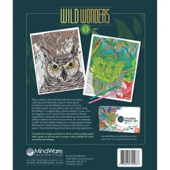 Wild Wonders Color by Number: Book 2