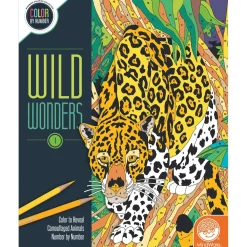 Wild Wonders Color by Number: Book 1