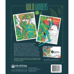 Wild Wonders Color by Number: Book 1