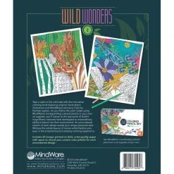 Wild Wonders Color by Number: Book 4