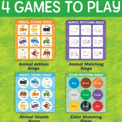 World of Eric Carle™ Animal Bingo – A Movement, Sound & Matching Game for Toddlers
