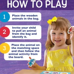 World of Eric Carle™ Animal Bingo – A Movement, Sound & Matching Game for Toddlers