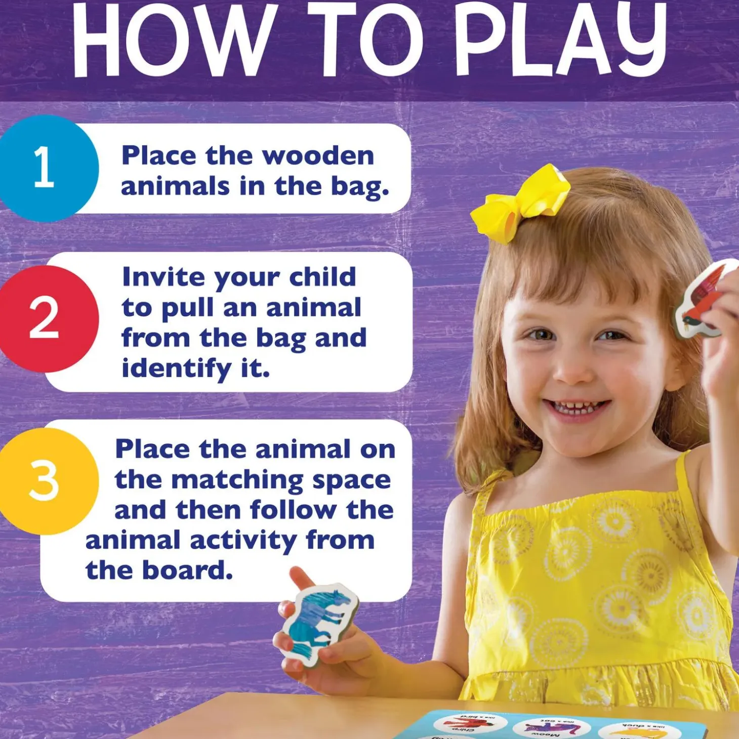 World of Eric Carle™ Animal Bingo – A Movement, Sound & Matching Game for Toddlers