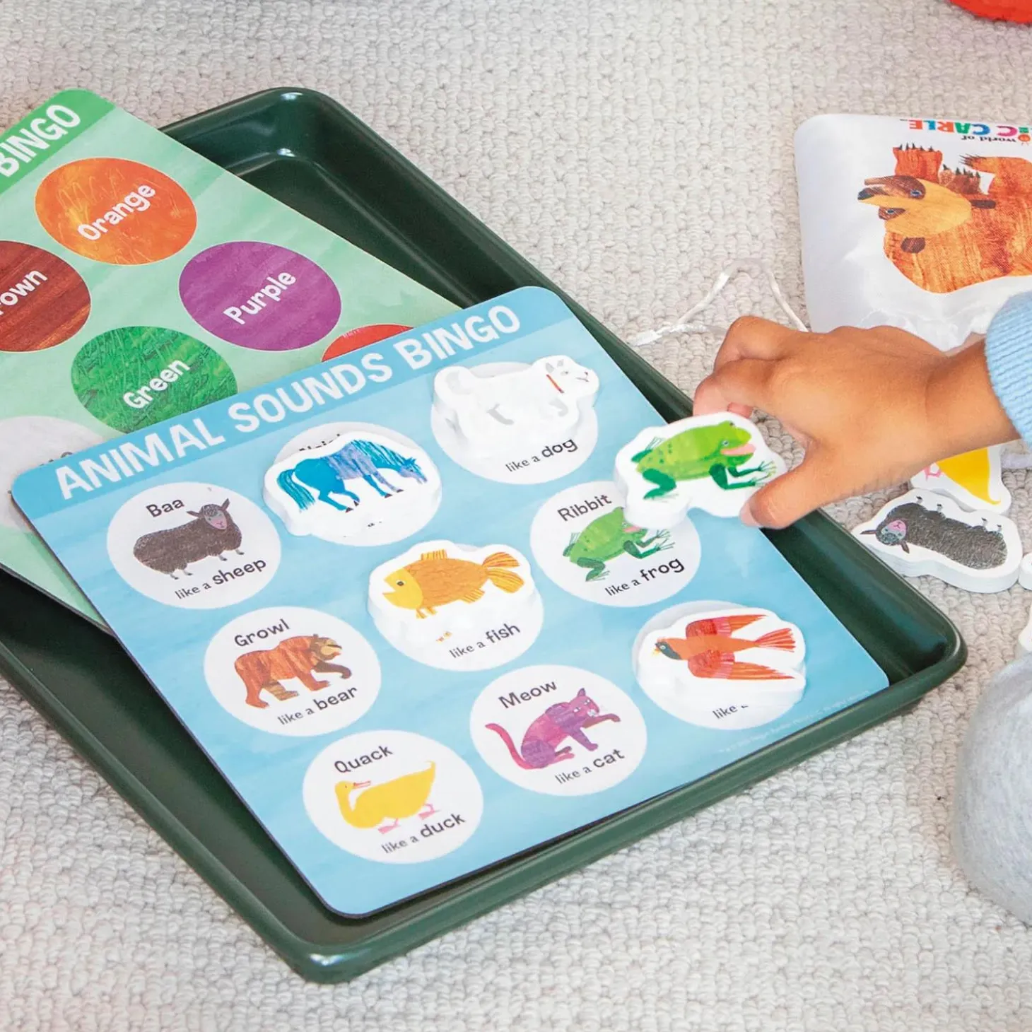 World of Eric Carle™ Animal Bingo – A Movement, Sound & Matching Game for Toddlers