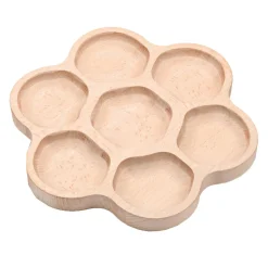 Yellow Door Natural Flower Tactile Sorting Tray, 6-Section