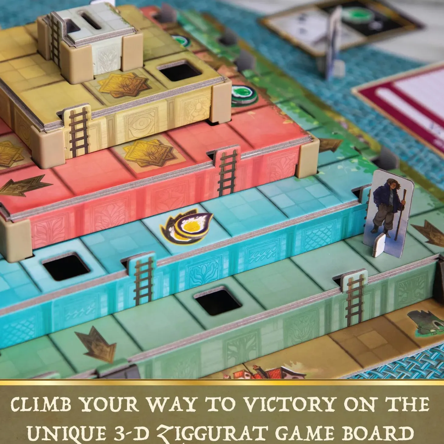 Ziggurat - A Cooperative Legacy Board Game for Families