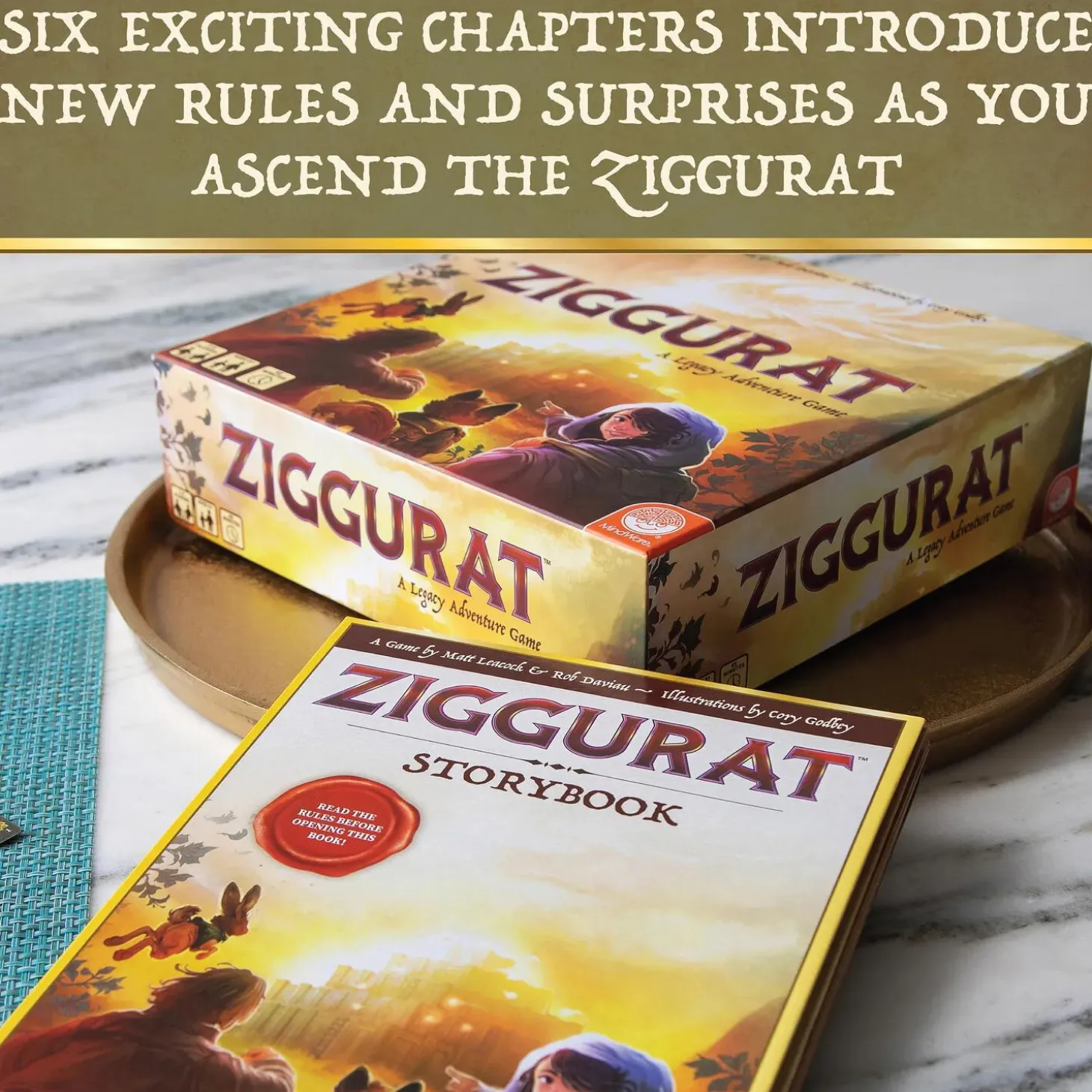 Ziggurat - A Cooperative Legacy Board Game for Families