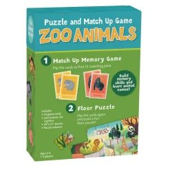 Zoo Animal Puzzle & Match Up Game